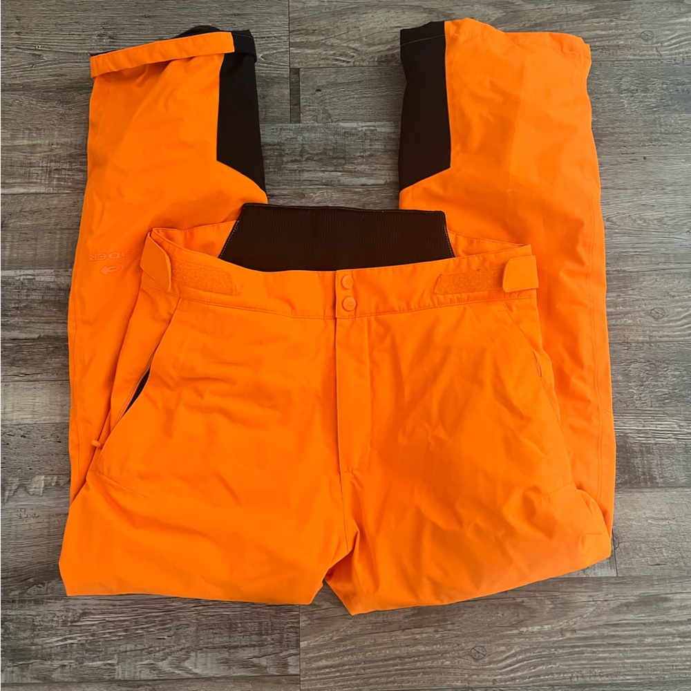 Neon Orange Eider Ski Snowboard Pants
